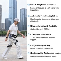 Exosquelette robotique en fibre de carbone à intelligence artificielle à vendre, combinaison électrique légère pour la randonnée, la marche et l'escalade, assistance robotique sportive pour les jambes