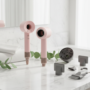 Set Ds 5 pezzi ad alta velocità 110K RPM ventilatore senza sede e asciugacapelli ionico compatto per saloni e automobili - Product Image 6