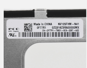 หน้าจอ LCD แท้ใหม่จาก BOE ขนาด 12.5 นิ้ว รุ่น 30 พิน แบบแบน NV125FHM-N41 / LP125WF4-SPF1 - Product Image 3
