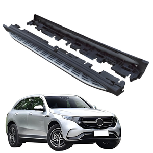 Marchepieds latéraux tout-terrain JOESHIER de haute qualité pour SUV BENZ EQC N293 2022+ en alliage d'aluminium avec décoration de pédale - Product Image 6