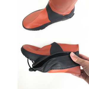 Botas de lluvia plegables y portátiles supersuaves, salidas al aire libre, Popular pesca japonesa, observación, lavado de coches, botas planas de arroz - Product Image 3