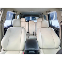 Pour Toyota Land Cruiser Prado, housses de siège auto sur mesure, 3 rangées avec 6, 7 ou 8 sièges, cuir synthétique de luxe, ensemble complet