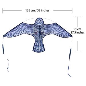 <span class=keywords><strong>Épouvantail</strong></span> Hibou <span class=keywords><strong>Volant</strong></span> Répulsif d'Oiseaux, Répulsif Aviaire, Protecteur de Jardin avec Bande Réfléchissante - Product Image 1