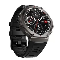 Montre connectée DM58 avec GPS, suivi de la fréquence cardiaque, écran AMOLED, autonomie de 7 à 14 jours, bracelet en silicone magnétique unisexe, Gloryfitp