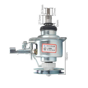 Conjunto de embrague para lavadora, embrague de reducción de engranajes simple y doble de 11 dientes para Lg Electric 220V, acero duradero - Product Image 4