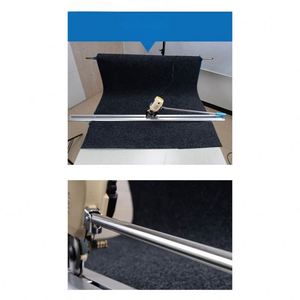 Automatic Cloth <b>Cutting</b> <b>Machine</b> with Long Handle Round Knife and <b>Fabric</b> End Cutter Thick Material Edge Cutter Used Condition - Product Image 4