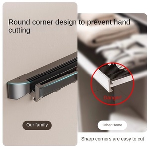 Moderno Estante de Almacenamiento de Baño Telescópico Plegable Invisible y Ecológico, Montado en la Pared, con Orificios para Colgar Toallas y Ropa - Product Image 2