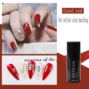 HONEY GIRL Nails Supplies 9 Color Collection Long Lasting Nail Art Laque <span class=keywords><strong>UV</strong></span> Gel Kit Classic Red Series <span class=keywords><strong>Vernis</strong></span> à ongles Gel Set - Product Image 5