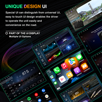 Radio Estéreo para Auto Android para Toyota Land Cruiser LC200 2004-2015, Navegación GPS, Pantalla Táctil, Unidad Principal Multimedia