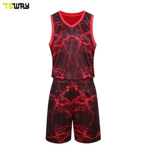 BETHERIVAL Nouveau design Maillot de basket respirant à séchage rapide anti-bactérien 100% polyester - Product Image 2