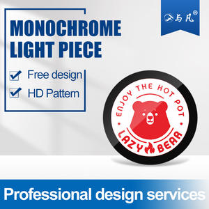 Logo proiettore uso HD LED lente Gobo pezzi modello personalizzato lente Gobo monocolore - Product Image 1