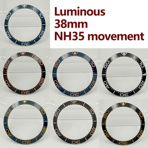 Pieza de Repuesto Compatible con Reloj <span class=keywords><strong>Omega</strong></span> <span class=keywords><strong>Seamaster</strong></span> de 300 Metros, Bisel de Cerámica - Anillo Interior del Bisel de Buceo de 38 mm - ODM/OEM - Product Image 3