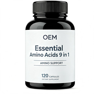 OEM ODM Private <b>Label</b> Essential Amino Acids Capsules Support Steady Endurance and <b>Post</b> Workout Recovery for Adult - Product Image 1