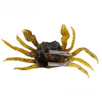 TG 10cm 33g Leurre souple de simulation de crabe avec hameçon, appât artificiel réaliste pour la pêche en mer de poulpe et de groupére en eau salée