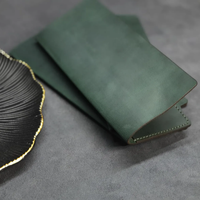 Porte-menu en cuir PU de haute qualité, personnalisé, élégant, pour restaurant, avec poche