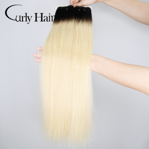Extensions de cheveux naturels à coudre, 100g, en mèches vierges Remy, texture personnalisée, de 12 à 40 pouces, avec mèches Balayage foncées et claires. - Product Image 6