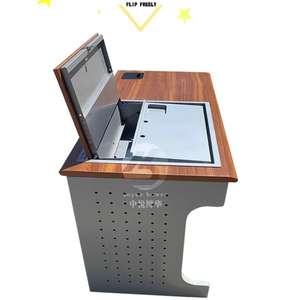 โรงเรียนห้องเรียนโต๊ะครูพลิคโต๊ะคอมพิวเตอร์ตารางลิ้นชักแล็ปท็อปสํานักงาน CEO Director โต๊ะปรับแต่ง Zoyue Bower - Product Image 6