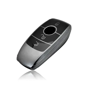 Amazon เคสป้องกันกุญแจรถยนต์แบบกุญแจรีโมทรถยนต์ทั่วไปสำหรับรถเบนซ์8สีรับแบบกำหนดเองได้