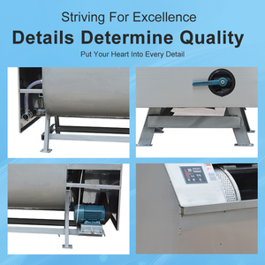 Lave-linge <span class=keywords><strong>horizontal</strong></span> électrique en acier inoxydable Ranmao, écologique, 25 kg, entièrement automatique, commande par ordinateur, haute efficacité, faible consommation - Product Image 5