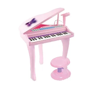 Многофункциональное мини-фортепиано с микрофоном для раннего обучения, MP3, поет песни, музыкальные подсветки, музыкальный инструмент, игрушки для детей
