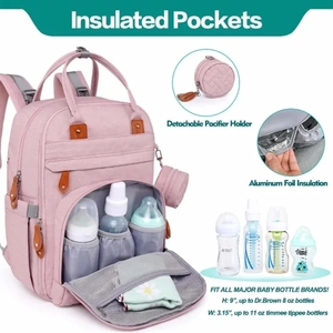 <span class=keywords><strong>Sac</strong></span> à couches étanche, <span class=keywords><strong>sac</strong></span> à <span class=keywords><strong>dos</strong></span> avec tapis à <span class=keywords><strong>langer</strong></span>, organisateur d'extérieur pour poussette de bébé, meilleure vente - Product Image 4