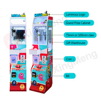 Mini machine à griffes à monnayeur pour peluches, attrape-prix d'arcade pour enfants