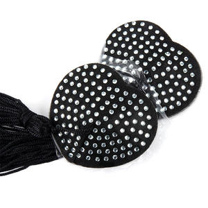 Cache-tétons sexy pour femmes, cache-tétons mini diamants en forme de cœur, cache-tétons fantaisie pour filles, opaque - Product Image 5