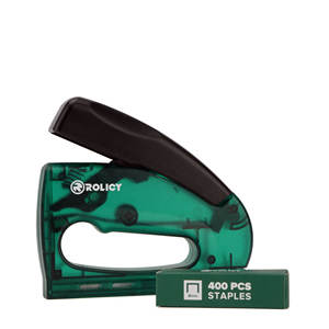 <span class=keywords><strong>Agrafeuse</strong></span> Rolicy Light Duty, <span class=keywords><strong>agrafeuse</strong></span> manuelle pour la décoration et l'artisanat, comprend une base d'agrafage et 400 agrafes JT21 - Product Image 4