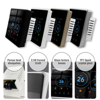 Télécommande sans fil programmable Mitsubishi Smart Life VRF Zigbee pour thermostat de climatisation centralisée compatible avec les assistants vocaux