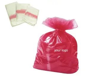完全に使い捨てのプラスチック製の高品質の水溶性環境にやさしい生分解性ランドリーバッグ