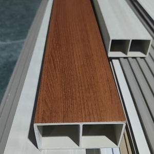 Panneaux muraux décoratifs rainurés en WPC modernes, imperméables, durables, en plastique, pour l'intérieur, de la marque Rongke OEM - Product Image 1