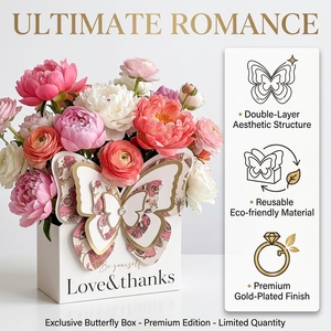 Cajas <span class=keywords><strong>de</strong></span> Regalo con Diseño <span class=keywords><strong>de</strong></span> Mariposas para Fiestas <span class=keywords><strong>de</strong></span> Cumpleaños, Cajas <span class=keywords><strong>de</strong></span> Papel para Envolver Ramos <span class=keywords><strong>de</strong></span> <span class=keywords><strong>Flores</strong></span>, Artículos para Fiestas Temáticas <span class=keywords><strong>de</strong></span> <span class=keywords><strong>Flores</strong></span> - Product Image 6