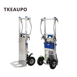 Professionele Draagbare Trolley Handkarren Trolleys Elektrische Handtruck Trapklimmer - Product Image 3