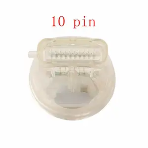 Disposable Insulated Rf Microneedle 10/25/64/nano Pins Cartridges Fractional Gold Radio Frequency Micro Needling Tips