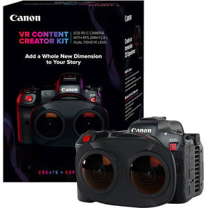Kit de création Canonn <span class=keywords><strong>EOSs</strong></span> R5 C VR entièrement stocké avec objectif RF 5.2mm F/2.8 double Fisheye - Product Image 1