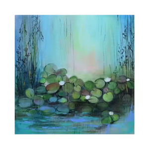 Dafen pintura al óleo pueblo reproducción de alta calidad de lirio de agua de <span class=keywords><strong>Van</strong></span> <span class=keywords><strong>Gogh</strong></span> pintura al óleo hecha a mano - Product Image 3