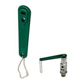 Llave de cilindro de oxígeno médico de plástico paquete de 5-plástico ABS duradero se adapta a válvulas de poste de oxígeno-llave de tanque de oxígeno - Product Image 5