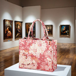 <span class=keywords><strong>Borse</strong></span> Tote in Tela di Lusso per Donna di Alta Qualità, Logo Personalizzabile, Riciclabili, Pieghevoli, con Due Manici, Vendita all'Ingrosso - Product Image 1