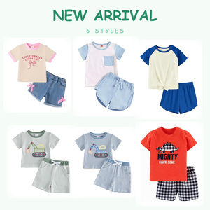 Lote Mixto al por Mayor de Conjuntos de Verano para Niños y Niñas, Estampados Surtidos, Listos para Enviar, Mezcla Aleatoria, Modelo CN/GUA 2026.4 - Product Image 2
