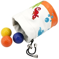 Sac isotherme de golf grande capacité, pochette pour accessoires de golf, personnalisable, en PU imperméable, écologique, portable, léger, pour usage extérieur