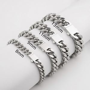 Jewelry <b>for</b> <b>Men</b> Stainless Steel Bracelet Gold Plated Jewelry Cuban Link Bracelet Chunky Bracelet Durable Stainless Steel Jewelry - Product Image 4