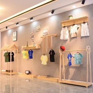 2024 professionnel personnalisé bébé enfants porte-vêtements <span class=keywords><strong>magasin</strong></span> de vêtements Design d'intérieur - Product Image 3