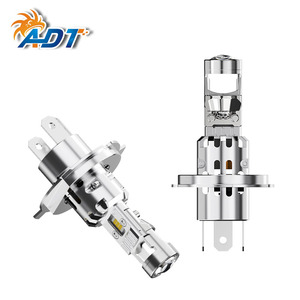 Ampoules de phare LED H4 avec mini-lentille de projecteur 2000LM H4/9003/HB2, ampoules de projecteur LED pour phares, faisceau Hi/Lo - Product Image 2