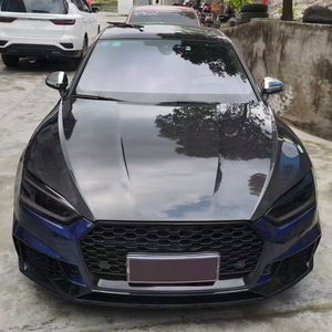 Nouveau capot moteur avant en fibre de carbone 2016-2024 pour Audi A5 - Installation par visserie / Amélioration - Product Image 4