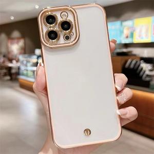 Productos exclusivos 600 Modelos África <span class=keywords><strong>Mercado</strong></span> Venta caliente Galvanizado TPU Funda para teléfono móvil para IPhone 13 14 15 16 Promax - Product Image 5