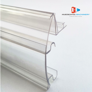 Máquina extrusora de tira de datos, Soporte de etiquetas de precio de PVC, transparente, para <span class=keywords><strong>supermercado</strong></span> - Product Image 2