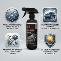 Spray de Revestimiento Cerámico de Grafeno Nano Super Armor, Venta al por Mayor de Fábrica, Cuidado de la Pintura del Automóvil, Revestimiento Superhidrófobo, Detallado Automotriz