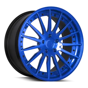 YTD Custom 5x112 5x130 18-26 Inch Blue Replica FORGIATO Passenger Car Wheels Forged Rims for Porsche Lamborghini Aston Martin