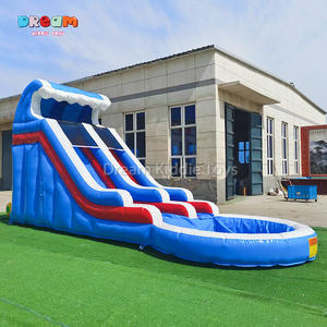 Tobogán de agua de rebote inflable de PVC azul comercial <span class=keywords><strong>casa</strong></span> hinchable de salto <span class=keywords><strong>con</strong></span> <span class=keywords><strong>piscina</strong></span> de agua <span class=keywords><strong>para</strong></span> ocasiones al aire libre alquiler - Product Image 6