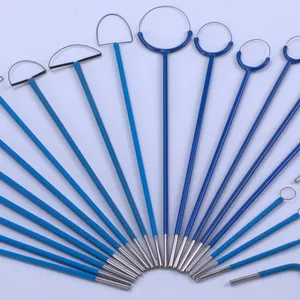 पुन: प्रयोज्य सर्जिकल स्टेनलेस स्टील esu इलेक्ट्रोड पाश ब्लेड गेंद आकार विभिन्न प्रकार इलेक्ट्रोड diathemy esu साधन